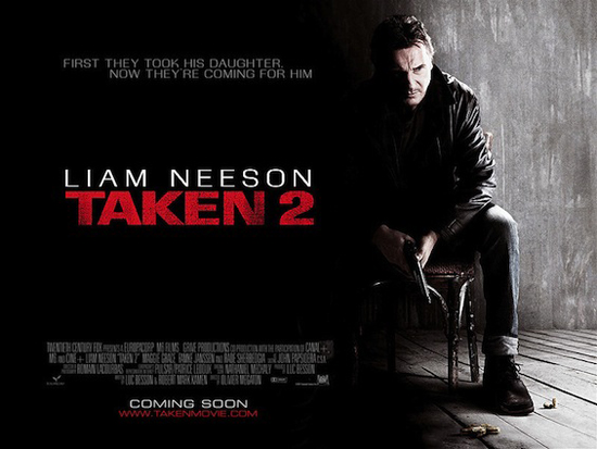 Taken 2 UK Poster