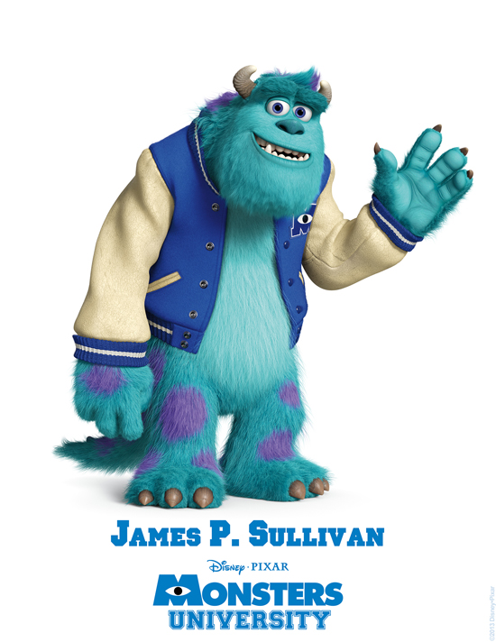 MU SULLEY Poster