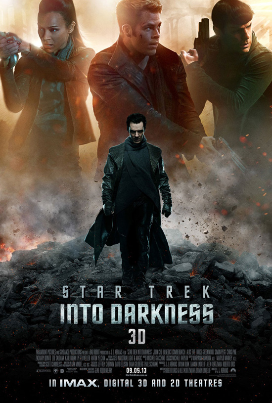 Star Trek Into Darkness Intl Trailer Poster