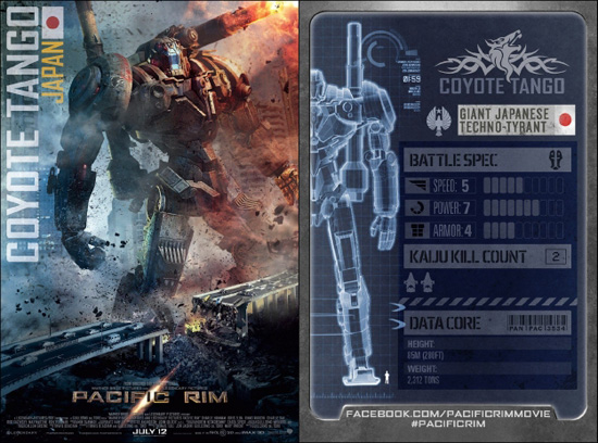 Pacific Rim Jap Trading Card