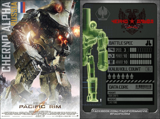 Pacific Rim Rus Trading Card