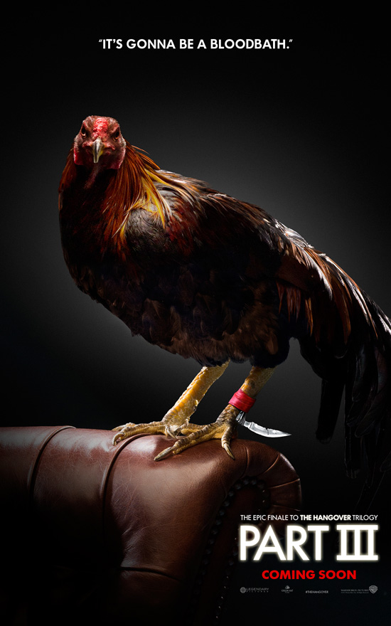 The Hangover Part III Character Poster Rooster