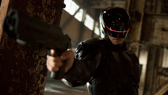Joel Kinnaman in MGM/Columbia Pictures' ROBOCOP.