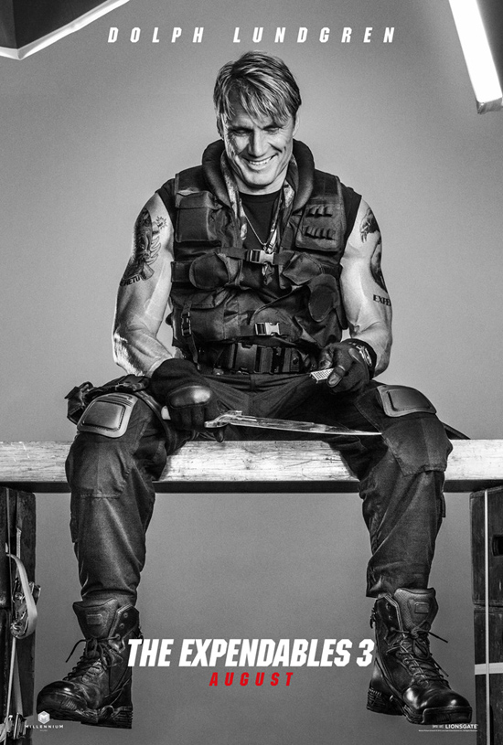 Expendables 3 Poster Dolph Lundgren